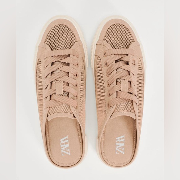 ZARA MESH SNEAKER MULES - Picture 5 of 7